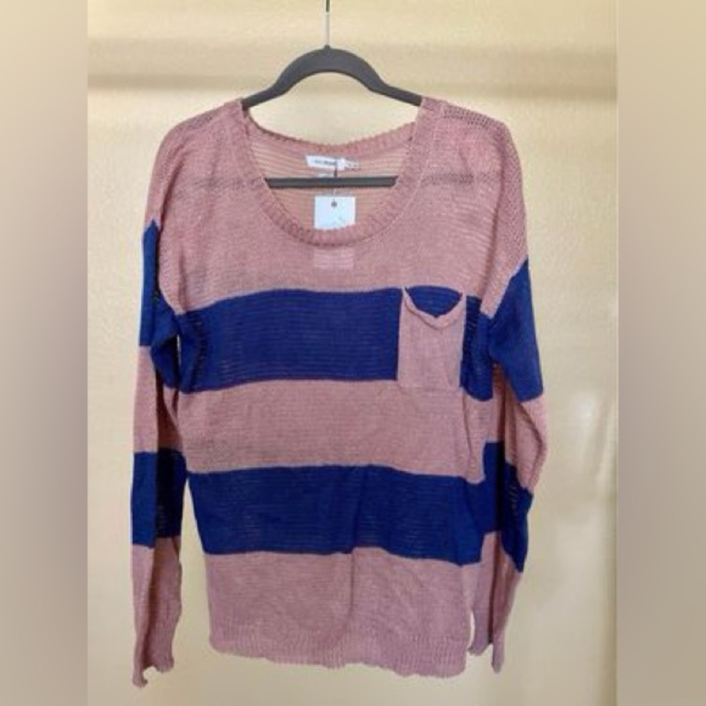 Blu Pepper Women’s Striped Sweater